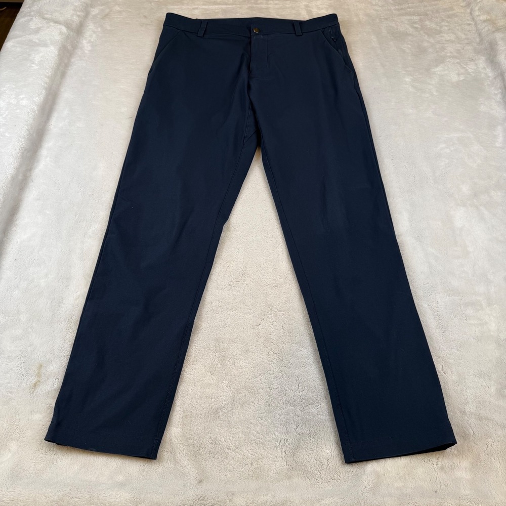 Lululemon Commission Pant Slim Navy Blue Mens Size 33 LM5110S